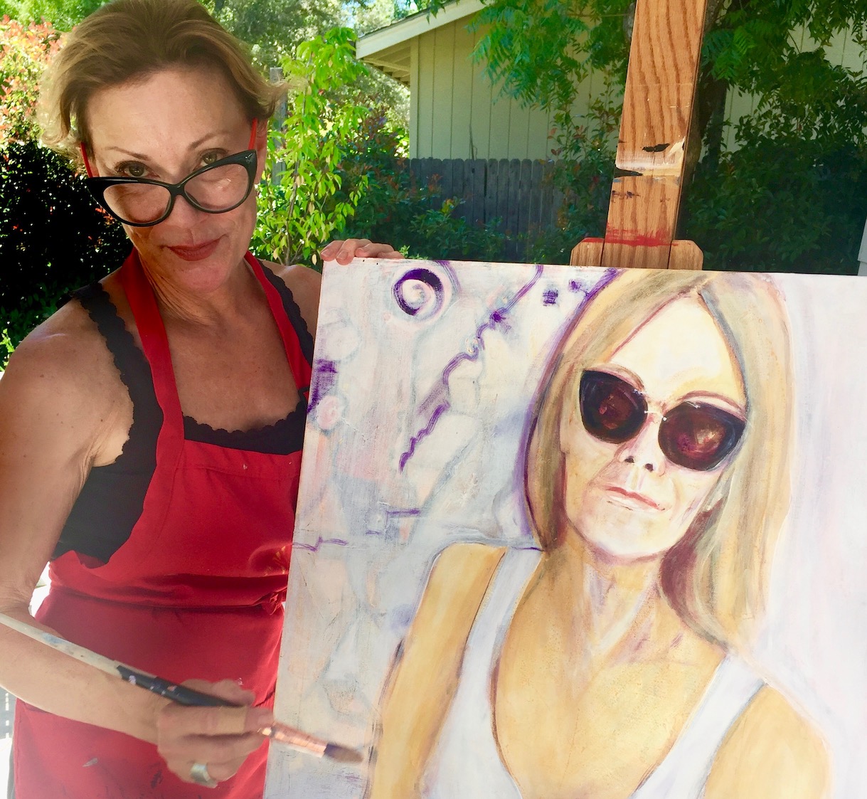 debra painting debra